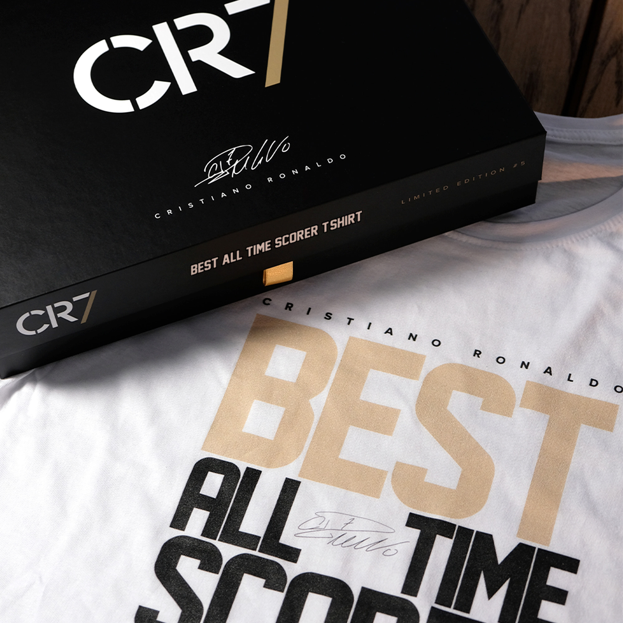 TSHIRT BEST ALL TIME SCORER – LIMITED EDITION – CR7 Museum